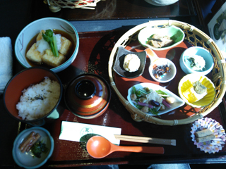 お豆腐ご膳