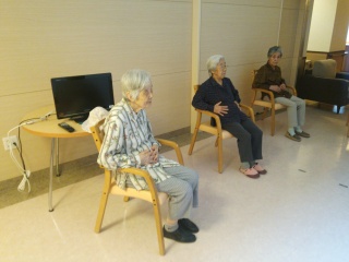 シニア腹式呼吸