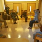 老人ホーム　シニアヨガ