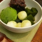 抹茶あんみつ